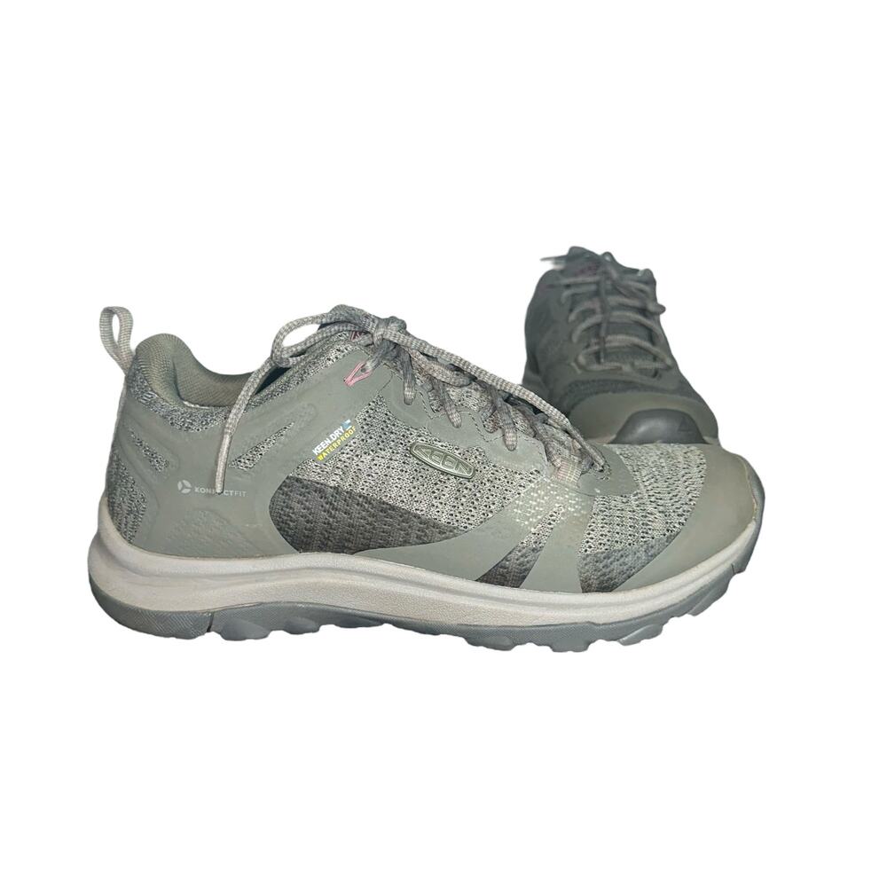 KEEN Terradora II Waterproof Hiking Shoes Gray Women’s 7.5 EU 38 Trail Outdoor